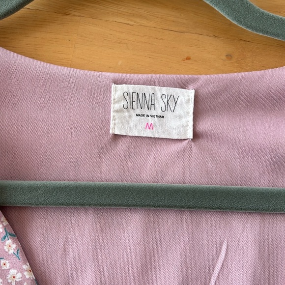 Purple Floral Sundress - Picture 3 of 3